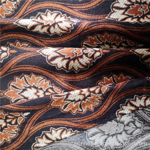 African Design Printed Polster Samt Stoff für Textilien